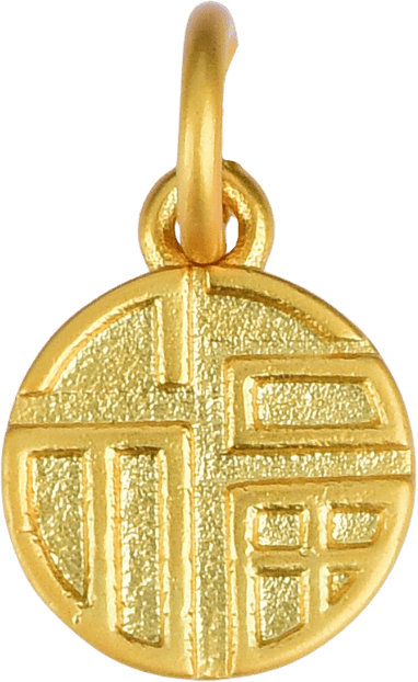 Golden Fortune Charm 0.1mm