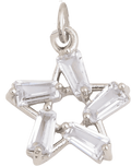 Zircon Star Charm 0.1mm