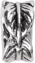 Tibetan Silver Leaf Charm 1.5mm