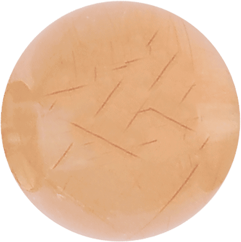 Yellow Hare's Fur Quartz 10mm