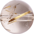 Golden Rutilated Quartz 10mm