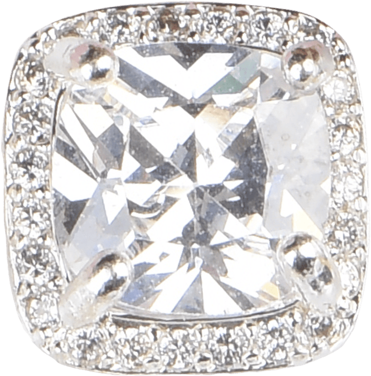 Zircon Square Cut Diamond 11mm