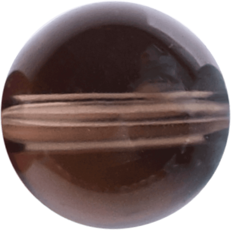 High Clarity Smoky Quartz 12mm