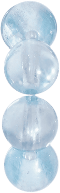 Aquamarine Spacer Ring 1mm