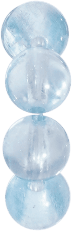 Aquamarine Spacer Ring 1mm