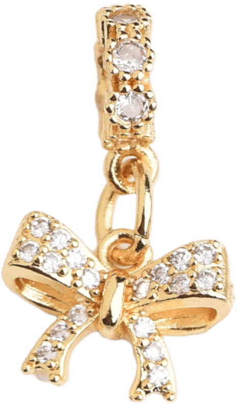 Full Diamond Butterfly Charm 1mm