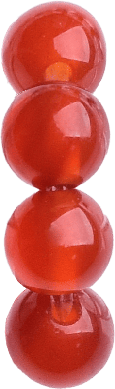 Red Agate Spacer Bead 1mm