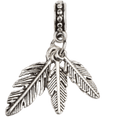Tibetan Silver Feather 2.3mm
