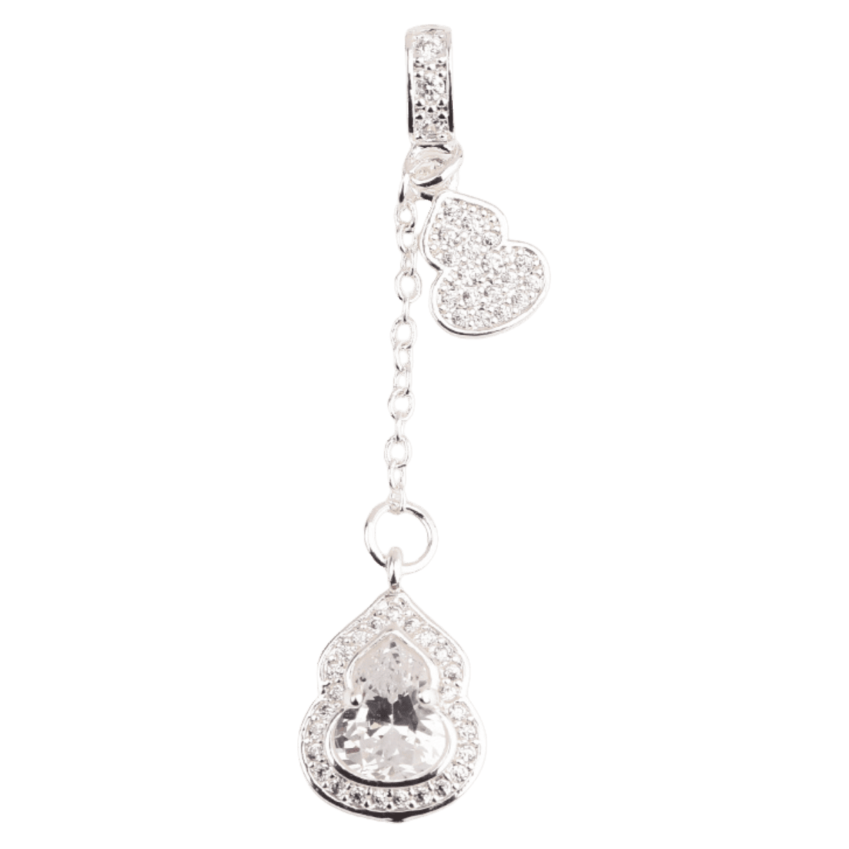 Double Gourd Fortune Charm 3.1mm