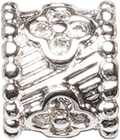 Vintage Carved Flower Spacer 4.6mm