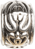 Tibetan Silver Scrollwork Charm 5.4mm