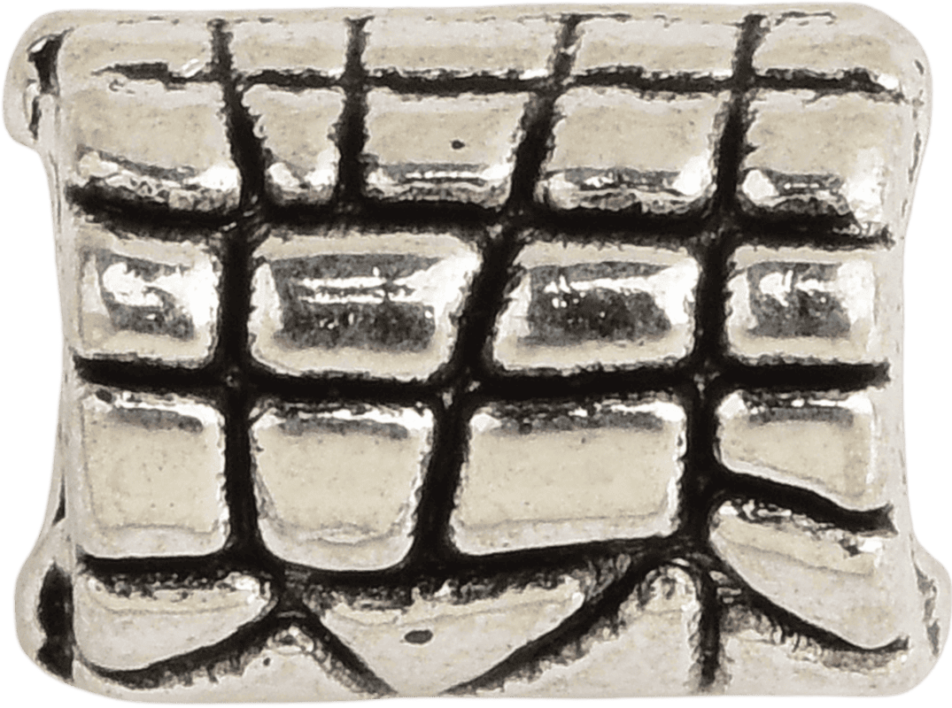 Tibetan Silver Tile Spacer 7mm