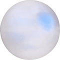 Blue Moonstone 8mm