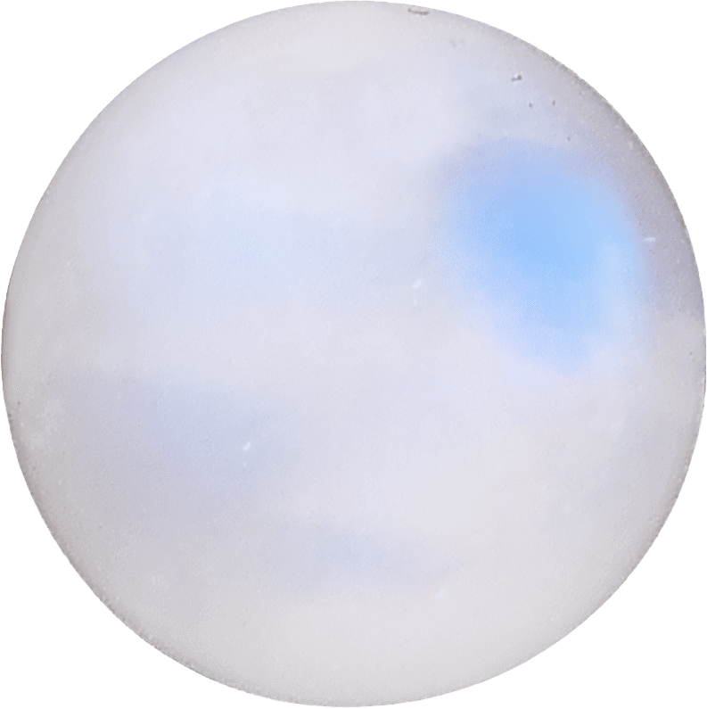 Blue Moonstone 8mm