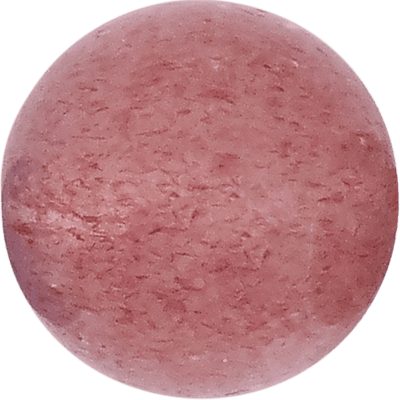 Bean Paste Red Strawberry Quartz 8mm