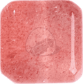 Strawberry Quartz Cube Sugar Beads 9.8mm