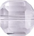 Clear Quartz Faceted Cube 9mm