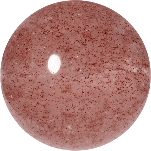 Bean Paste Red Strawberry Quartz 8mm