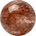 Copper Rutilated Quartz 8mm
