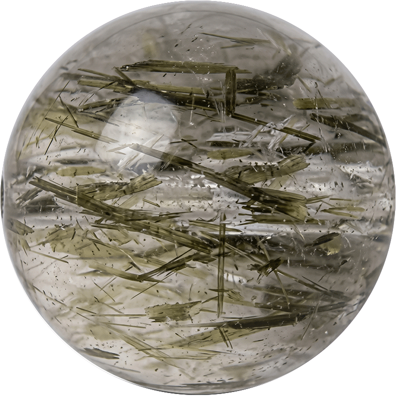 Green Rutilated Quartz 8mm
