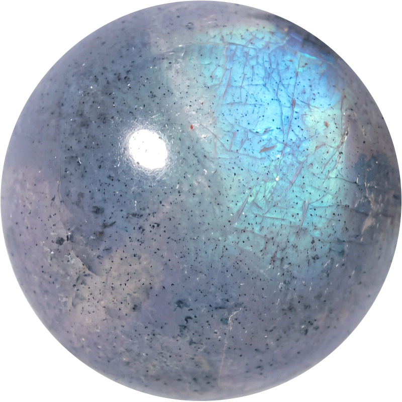 Grey Moonstone 6mm