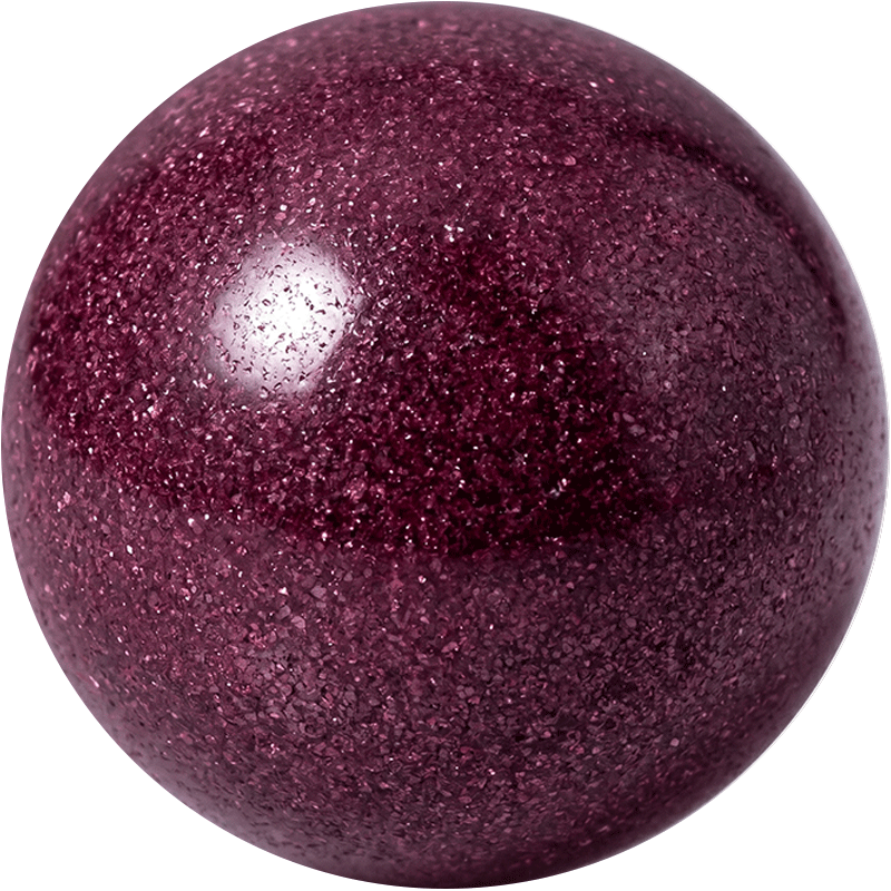 High Purity Purple Cinnabar 8mm