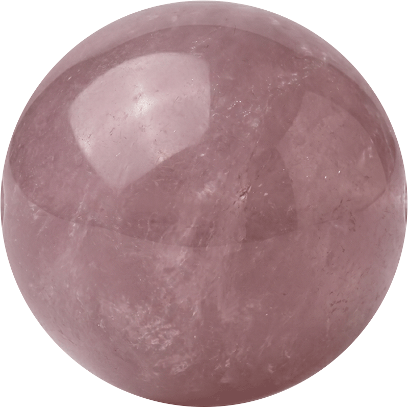 Lavender Rose Quartz 12mm
